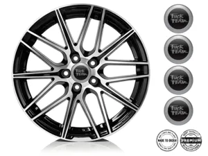 Car Rim Decal Tuning Radiant Flow Vector